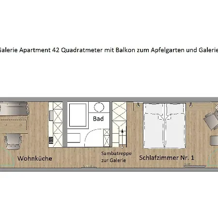 شقة فندقية Boardinghouse Bodensee غايِنهوفِن